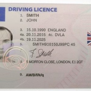 Buy British Driver’s License online